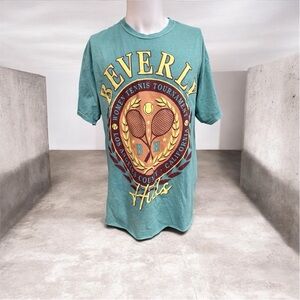 Beverly Hills California Los Angeles Women’s Tennis Tournament Cutoff T-Shirt 1X